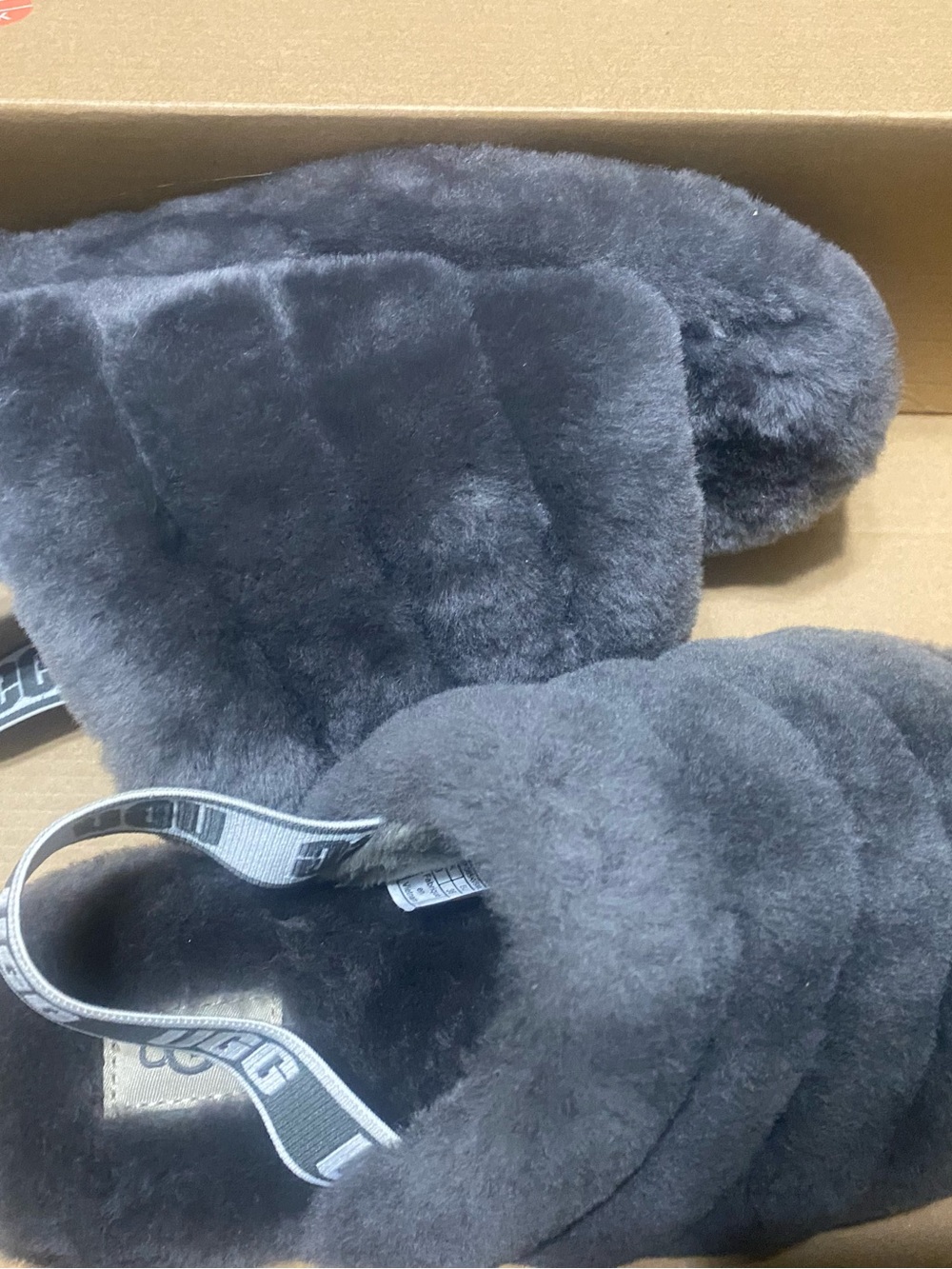 Fluff yeah Ugg slides